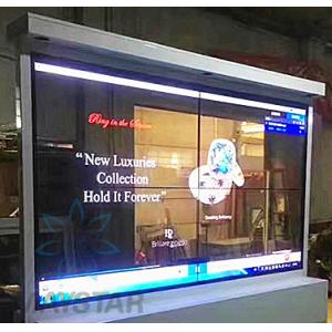 China Indoor Outdoor Mini OLED Display / Glass Transparent Video Display supplier