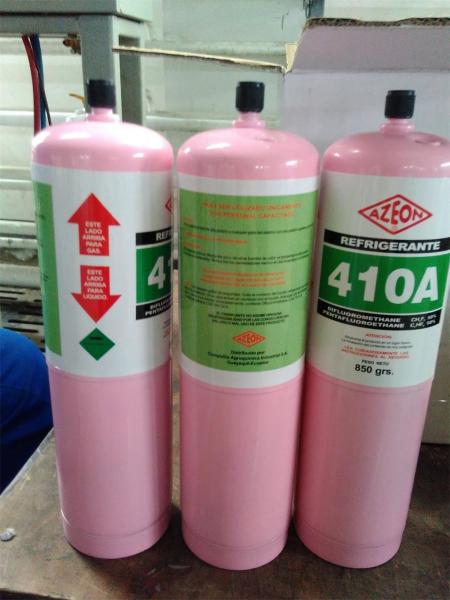 R410a refrigerant gas 800g small can mapp can 99.9% purity as R22 replacement