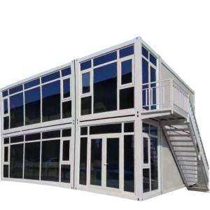 Office Standard Portable Container Steel Prefabricated House with Modern Design Style
