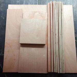 China Customized Size Outdoor Hardwood Veneer Plywood High Bending Strength supplier