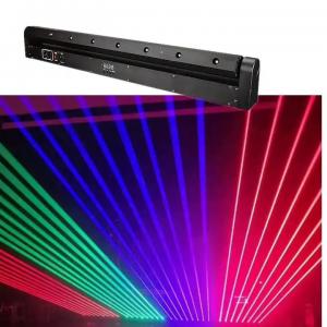 China 500mw/638nm X8 Indoor Single Red Moving Head Laser Bar Light supplier