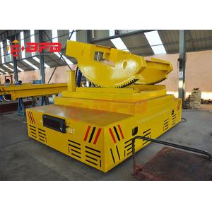 Battery 30 Ton Hot Molten Tilt Table Ladle Transfer Cart