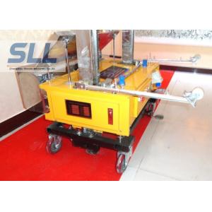 China Height Adjustable House Plaster Machine Automatic Plastering Tools Easy Operate supplier