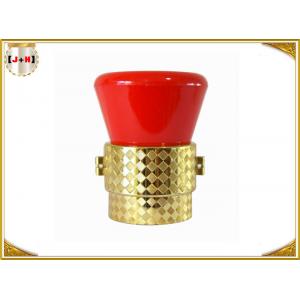 China Zinc Alloy Metal Perfume Bottle Caps Diamond Shaped Fashion Design Free Sample supplier