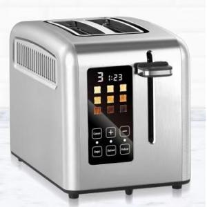 Led Display 900W Stainless Steel Oven Toaster 6 Browning Settings