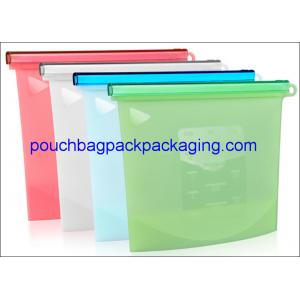 Reusable silicon bag, Vacuum Freezer pouch, Fresh Fridge Food Preservation Silicone Bag for food storage