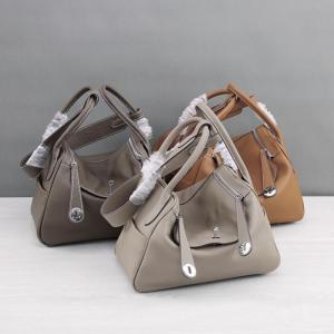 China Factory direct OEM made high quality 30cm 26cm lychee leather bags designer hobo bags M-G02-23 supplier