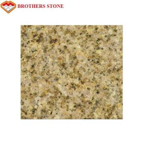 China Natural Stone Flamed Granite Stone G682 Yellow Sand Granite Strong Stain Resistance supplier