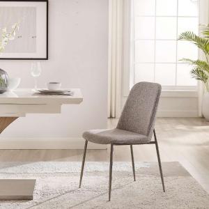 Multiscene Modern Fabric Dining Chairs , Indoor Dining Side Chairs Upholstered