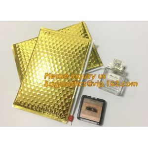 China Custom Bubble k Packaging Bag Slider Padded Bag,Anti Shock Plastic PE Material Mailer Zip Lock Padded Bag /Slider wholesale