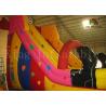China 7*4*5.5m Inflatable Dry Slide Clown Theme PVC Bounce Houses For Kids wholesale
