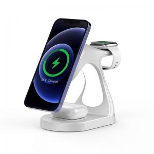 China 3 In 1 15w Night Light Wireless Charger 3w Light Wireless Phone Charger Stand supplier