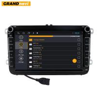China GPS VW Car Radio With Bluetooth / USB Port / Rearview Camera on sale
