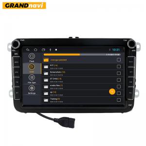 China GPS VW Car Radio With Bluetooth / USB Port / Rearview Camera supplier