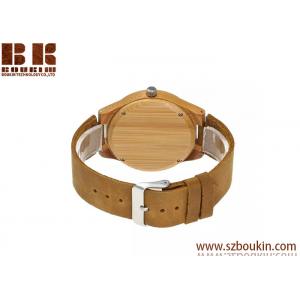 Luxury wood face bamboo wood watch new trendy wood watch
