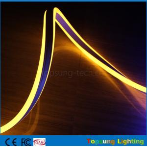 yellow color mini size neon led christmas lights 8.5*18mm double-sided neon flex lights