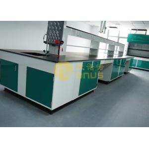 Molded marine edge laboratory countertops for chemical engineering science