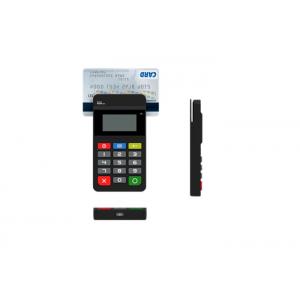 Visa Card Reader Handheld Pos Devices 60mm EMV Certificate With 2 PSAM Slot