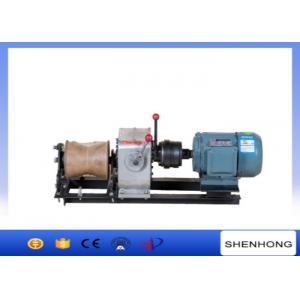 Electric Engine Cable Powered Pulling Winch By Shafted Driven 10KN