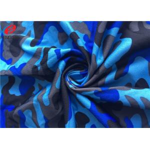 China 4 Way Stretch Polyester Spandex Printed Fabric Weft Knitted Fabric For  Sportswear supplier