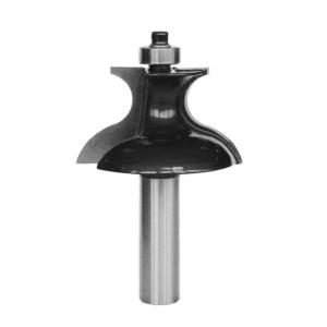 1/2" Shank Table Edge Router Bit With Return To Round Over Bottom