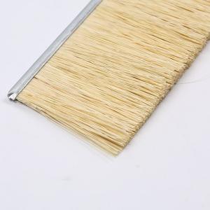 China Sander Machine Sisal Fiber Strip Brush 2.0mm For Sanding And Polishing supplier