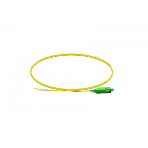 Yellow Fiber Optic Connectivity , Fiber Optic Pigtail Single Mode