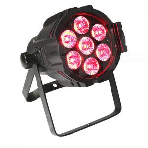 Small RGBW 7*10W 4in1 Led Par Can Uplights With Aluminum Die Casting Housing LED Wash Par Can Stage Light