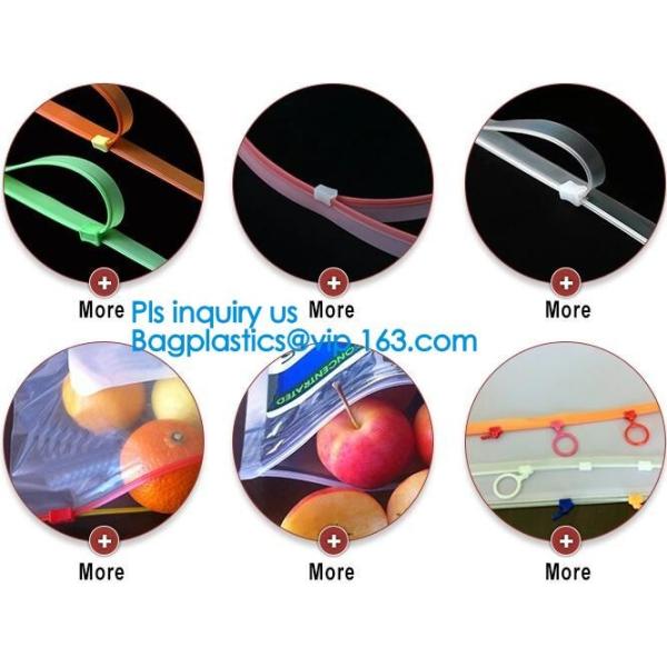 Eco-Friendly Press Lock Zipper, Double Slider Lock Zipper, slider lock, zipper lock zip lock