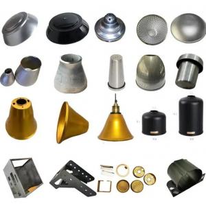 Light Industry Metal Spinning Parts Customized Aluminium Sheet Metal Components