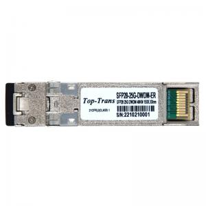 TOP-Trans 25G DWDM SFP+40KM C Band L Band Optical Switch Transceivers 50ghz 100ghz