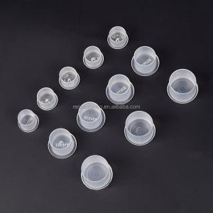 China Professional 1000pcs Permanent Makeup Microblading Tattoo Ink Cup with Base Design Accessory Kit supplier