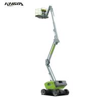China 45 Foot  45 Articulating Boom Lift For Sale Electric Maximum Platform Height 14m 4WD on sale