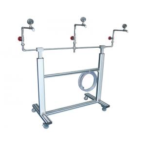China Movable Ingress Protection Test Equipment Luminaires 3 Heads Water Spray Test Apparatus supplier