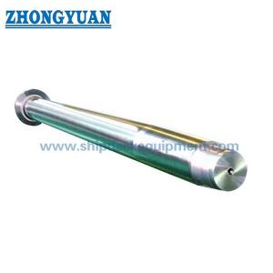 China Finished Machined Alloy Forging Steel Tail Shaft Of Ship Propulsion System supplier