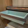 China PVC Wrapped MDF Pull Out Closet Organizer Baskets Space Saving Moisture Proof wholesale