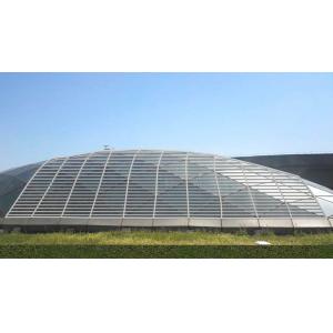 China Blade Width 168mm Operable Louvre Roof System , Louvre Opening Roof Systems S160 supplier