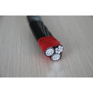 ASTM AAC Conductor ABC Aerial Bundle Aluminium Conductor Cable 2*6AWG 1*6AWG