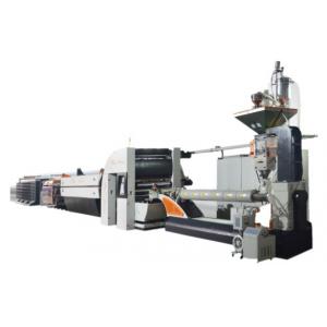 High Speed Plastic Bag Making Machine / Tape Extrusion Line With 6 Meters Oven