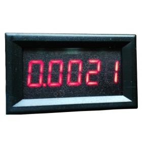 China DC LED Digital Mini current meter panel high accuracy 0.1mA 5bits, DC amp meter with negative value dispaly supplier
