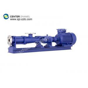 Solid Structure Screw Pump For Wastewater Treatment Projects Easy Installation
