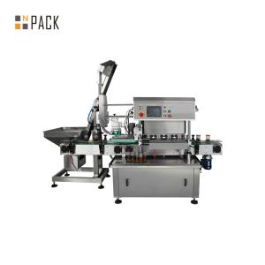 China Glass Bottle Bottle Capping Machine Twist Off Cap Vacuum Capping Machine supplier