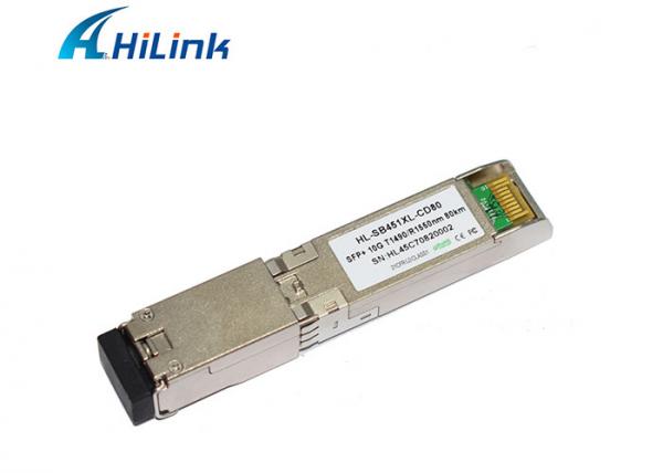 10G BIDI SFP Transceiver Module 1490/1550nm LC Connector 3 Years Warranty