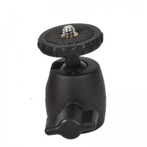 China Mini Ball Head Tripod Mount With 1/4 Inch Screw 360 Degree Rotating supplier