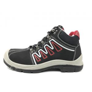 Composite Toe Cap Safety Boots , PVC Safety Shoes Edge Stitching American Standard Size