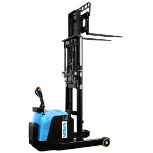 China Hydraulic Electric Pallet Reach Truck , AC Drive Battery Operated Pallet Stacker supplier