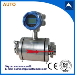 China magnetic flowmeter exported to New Zealand with high quality on sale 