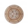 Luxury Shell Decoration Round Shaped Ash Wooden Dining Table