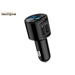 A2DP Bluetooth FM Transmitter Car Kit 10m Operating Voice Navigation