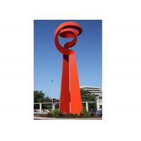 China Outside Large Contemporary Painted Sculpture Stainless Steel Corrosion Stability on sale